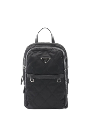 Prada Pre-Owned 2013-2025 Tessuto Impunto backpack - Black