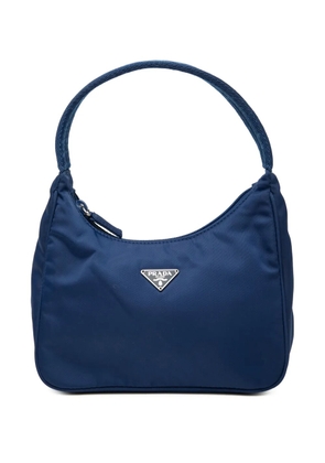 Prada Pre-Owned 2000-2013 Mini Tessuto Sport shoulder bag - Blue
