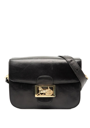 Celine Pre-Owned 2018-2025 Calfskin Horse Carriage crossbody bag - Black