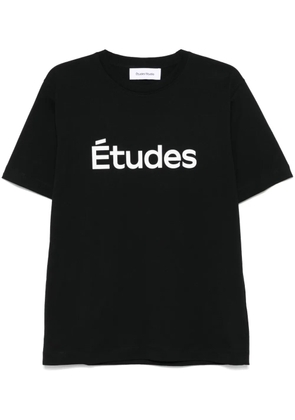 Études Studio logo-print T-shirt - Black