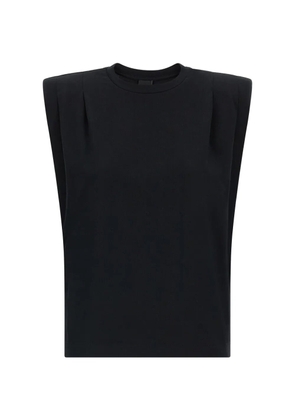 PINKO Myranda cotton vest - Black