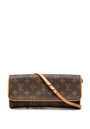 Louis Vuitton Pre-Owned 1999 Monogram Pochette Twin GM crossbody bag - Brown