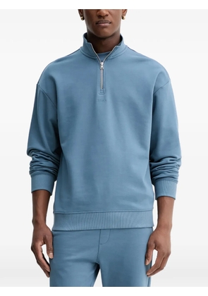 HUGO Durty zip turtleneck sweatshirt - Blue