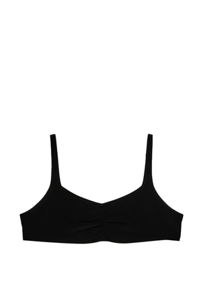 Prada crepe de chine top - Black