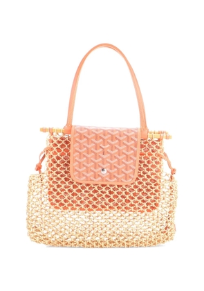Goyard Pre-Owned Aligre Bag Raffia Net with Coated Canvas tote bag - Neutrals