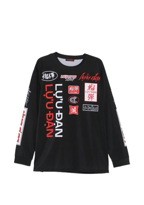 LỰU ĐẠN printed sweatshirt - Black