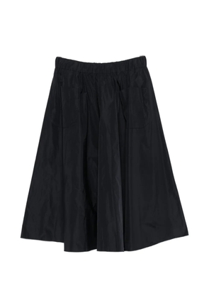 SUSANNE BOMMER front-pocket midi skirt - Blue