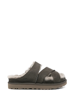 UGG criss-cross-strap sandals - Green