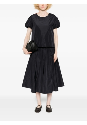 SUSANNE BOMMER front-pocket midi skirt - Blue