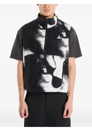 Nike ACG printed half-zip vest - Black