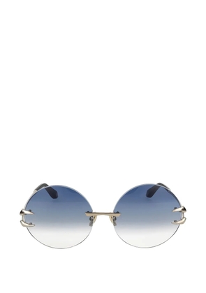 Roberto Cavalli round-frame sunglasses - Gold
