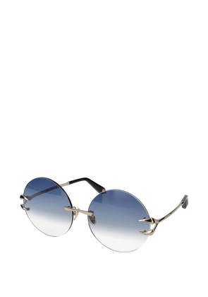 Roberto Cavalli round-frame sunglasses - Gold