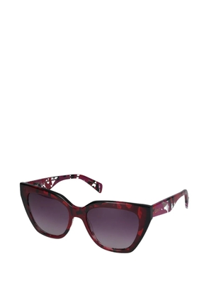 LIU JO cat-eye-frame sunglasses - Red