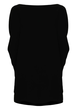 Nº21 draped mini dress - Black