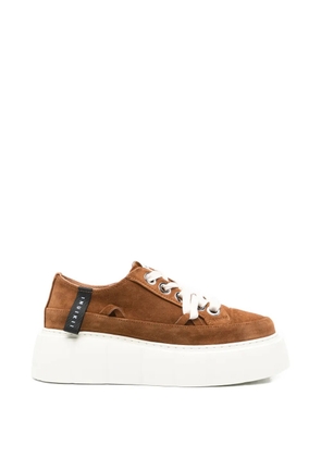 Inuikii Matilda suede sneakers - Brown