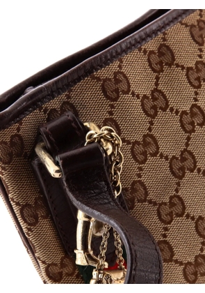 Gucci Pre-Owned Jolicoeur Messenger Bag GG Canvas crossbody bag - Brown