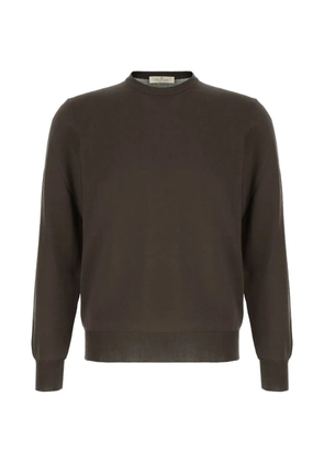 PANICALE cotton sweater - Brown