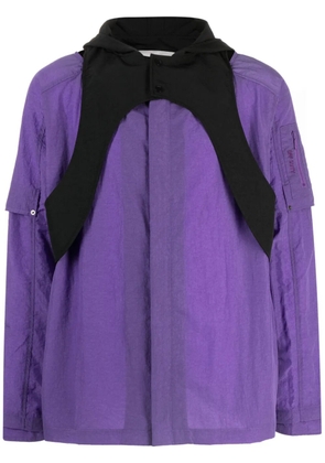 Off Duty Flo hooded jacket - Purple