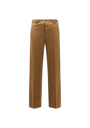 PT Torino Michael belt loops charm trousers - Brown