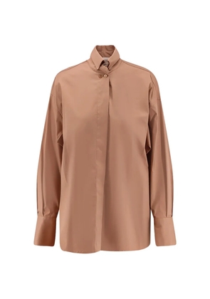 Semicouture button cut-out shirt - Pink