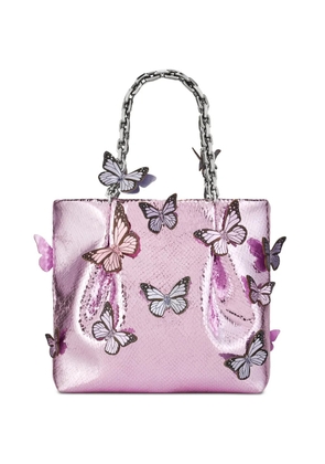 Aquazzura mini Papillon tote bag - Pink