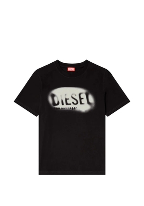 Diesel T-Adjust-V2 logo-print T-shirt - Black