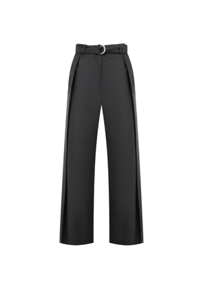 LOEWE belted trousers - Grey