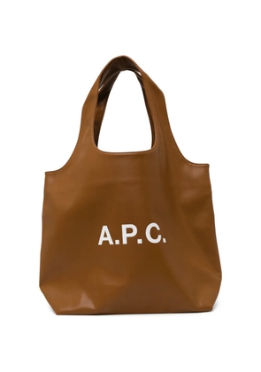 A.P.C. Ninon tote bag - Brown