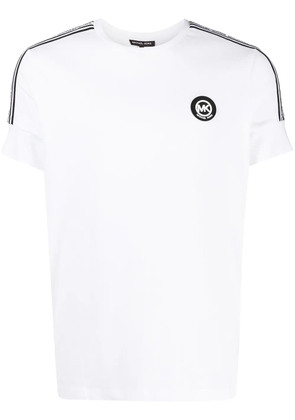 Michael Kors logo-patch short-sleeved T-shirt - White