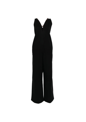 Plan C V-neck jumpsuit - Black