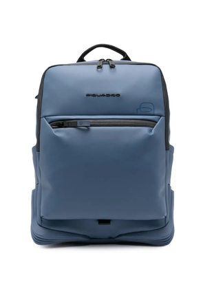 PIQUADRO Corner 2.0 zip backpack - Blue