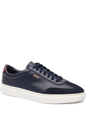 HUGO Kieran leather sneakers - Blue