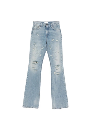 Haikure Flora Broken Celestial ripped jeans - Blue