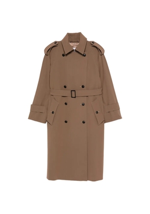 Max Mara Mxmcerto belted trench coat - Brown