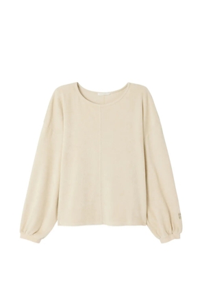 American Vintage Fuxow long-sleeved cotton sweatshirt - Neutrals