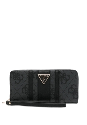 GUESS USA monogram-pattern wallet - Grey