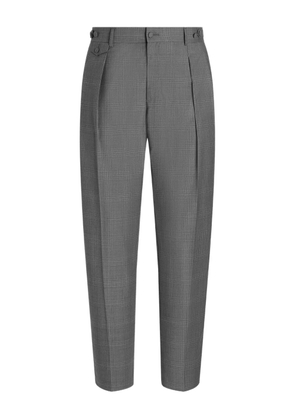 Dolce & Gabbana check trousers - Grey