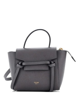 Celine Pre-Owned Belt Bag Textured Leather Pico shoulder bag - Grey