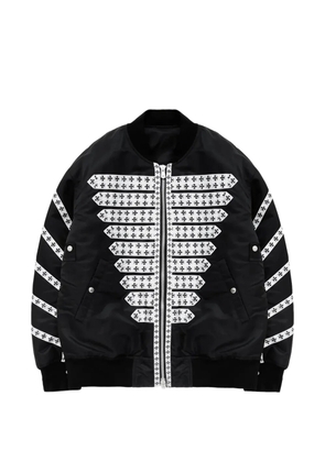 Takahiromiyashita The Soloist Huge Brit bomber jacket - Black