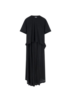 Balenciaga drop cotton t-shirt - Black