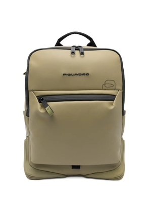 PIQUADRO Corner 2.0 zip backpack - Green