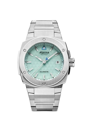Alpina Solarmetre stainless steel 38.90mm watch - Green