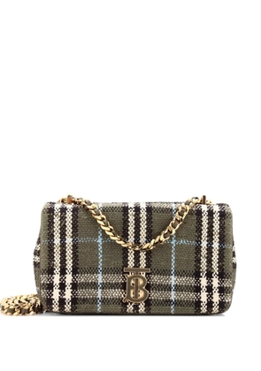 Burberry Pre-Owned Lola Vintage Check Tweed Small shoulder bag - Green