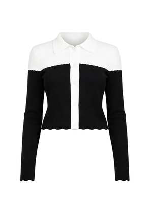 TWINSET scalloped cardigans - Black