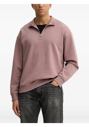 HUGO zip sweatshirt - Brown