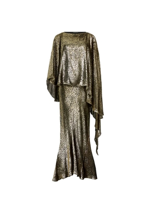 Roberto Cavalli layered dress - Gold