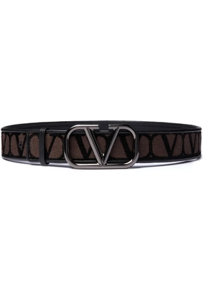 Valentino Garavani Toile Iconographe belt - Brown