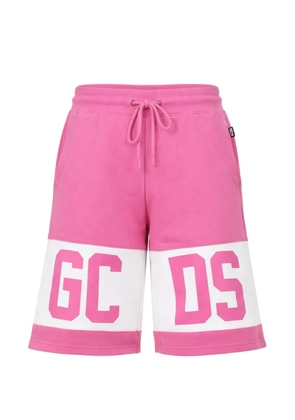 GCDS logo shorts - Pink