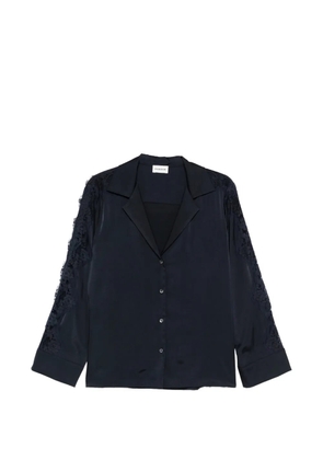 P.A.R.O.S.H. Paky lace-detail shirt - Blue