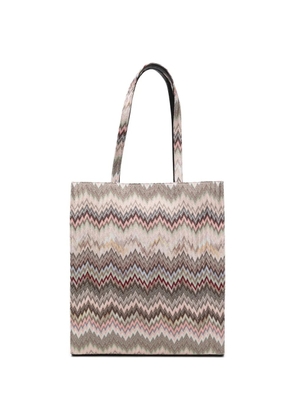 Missoni zigzag shoulder bag - Brown